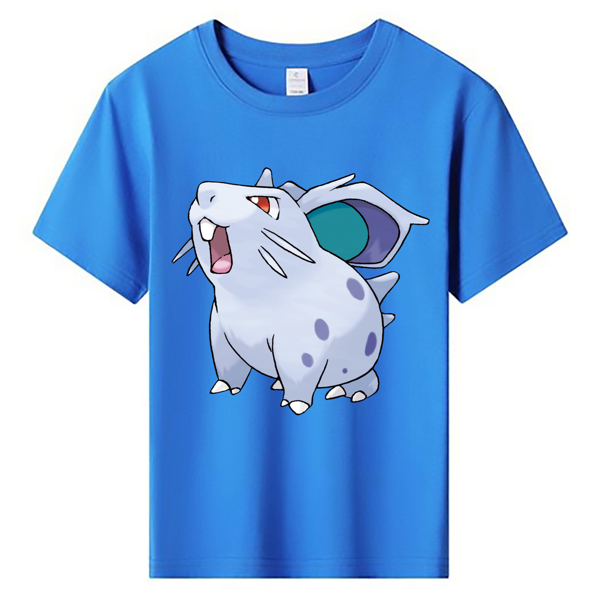 （画像用） ポケットモンスター Pokémon 綿100％キッズTシャツ（フロントプリント）